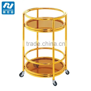 Hotel Supply Mobile Tea and Liquor Trolley thumbnail-1