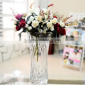 Wholesale Crystal Vase Cheap Tall Glass Vases thumbnail-1
