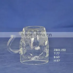 Shanghai Promotional Gift Tableware Advanced Glass Coffee Mug thumbnail-1