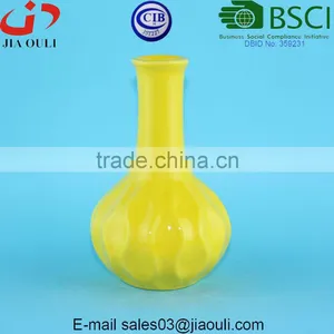 Wave Patterned Glazed Colors Cheap Ceramic Vases thumbnail-5