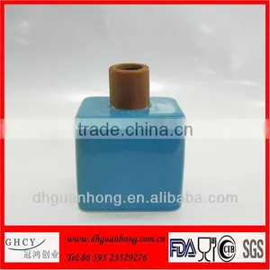 Ceramic Blue Glaze Flower Vase thumbnail-1