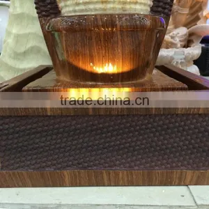 Wholesale Led Fengshui Resin Water Fountain With Crystal Ball thumbnail-6
