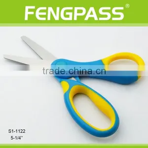 S1-1122 5.25" 2Cr13 Stainless Steel Blade With PP+TPR Plastic Handle Kid Scissors thumbnail-2