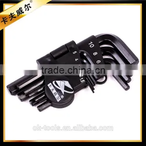 Ok-Tools Metric 10pcs Square Hex Key Set thumbnail-1