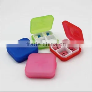 Custom 4 Compartment Plastic Pill Box,custom Plastic Medicine Storage Pill Box,custom Plastic Drug Pill Box Supplier in China thumbnail-1