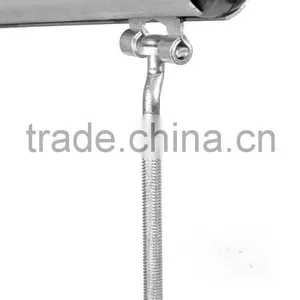 Industrial American Style Sliding Barn Door Steel Hardware Track Rail Roller Wheel thumbnail-1
