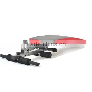 Weight Bench Sit Up Exercise Ab Crunch Board With Gym Rope thumbnail-4