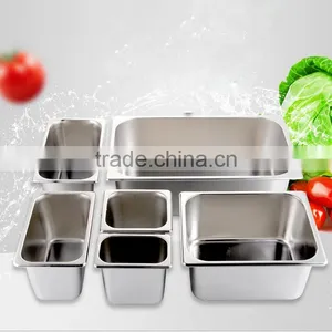 Stainless Steel Regular Food Container 1/2Gn Pan Resturant Equipment Gn Container Catering Food and Ice Cream Pan thumbnail-6