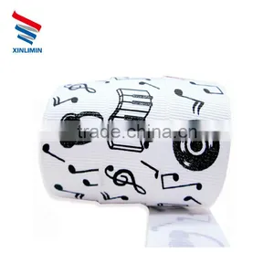 High Quality Custom Logo Designs Printerd Cute Character Grosgrain Ribbon thumbnail-4