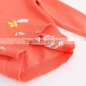 Fashon Designed Handmade Knitting Fabric Baby Sweater With Shoulder Button thumbnail-6