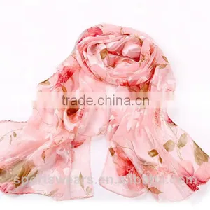 Custom Sublimation Quality Custom Digital Printing Scarf thumbnail-1