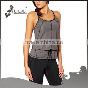 Custom Sexy Gym Wear Yoga Tank Top thumbnail-1