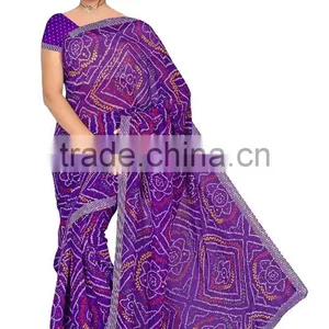 Bhandhani Printed Saree thumbnail-1