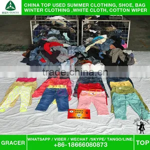 From China Second Hand Ladies 3/4 Pants Used Clothing Malaysia/New York Style thumbnail-2