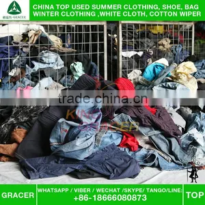 From China Second Hand Ladies 3/4 Pants Used Clothing Malaysia/New York Style thumbnail-4