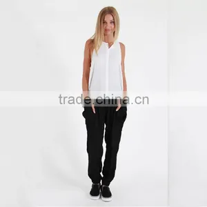 Cotton Trousers New Design Terry Knitted Soft Pants Sex Pants thumbnail-1