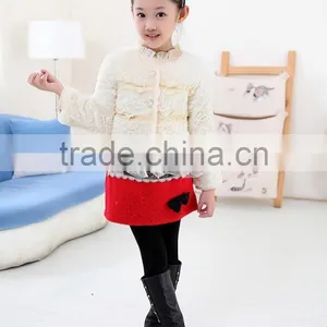 The Autumn and Winter of 2016 Explosion of Girls Princess Cotton Lace Imitation Fur Coat thumbnail-5