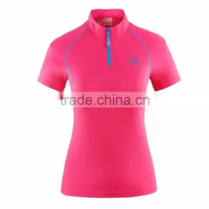 2017 Summer High Quality Women Stand Collar T-shirt thumbnail-3