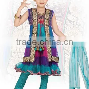Girls Churidar Suits thumbnail-1