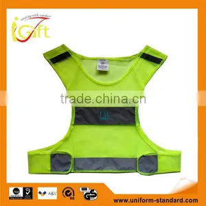 High Quality Roadway Protective Fluorescent Safety Vest thumbnail-1