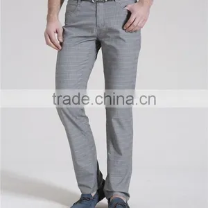 Cheap Price Fashion Style Grey Men Trousers Five Pocket Pants thumbnail-1