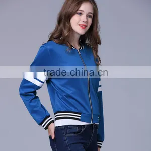 Tailor Made up and Down Color Logo Printing Sport Jacket For Wholesale 2017 thumbnail-3