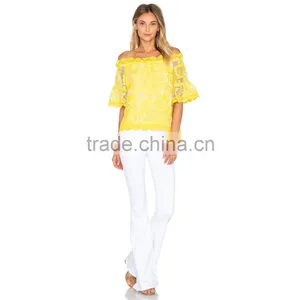 Latest Blouse New French Styles in Lace thumbnail-4