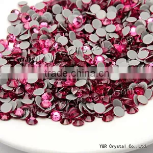 Strong Glue Hotfix Rhinestone Flat Back Round Hot Fix Rhinestone thumbnail-2