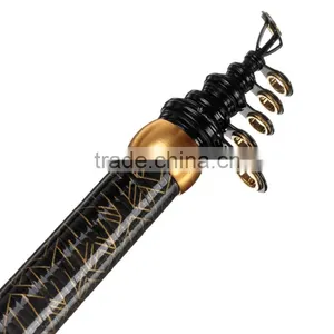 Top Quality 6.3m Carbon Fiber Telescopic Spinning Casting Pole Saltwater Sea Fishing Rod Outdoor Travel Holiday Fishing Tools thumbnail-3