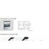 Push Magnetic Attractor, Magnets MSB1 Eliminating Iron Particles Mixed in With Plastics thumbnail-1