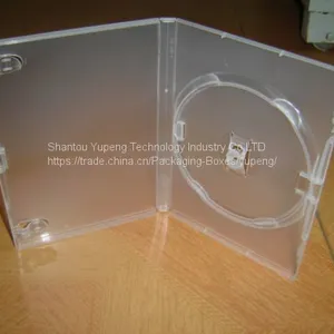 14mm Clear Double Rectange Dvd Case Clear Dvd Box Clear Dvd Cover Clear(YP-D802Y) thumbnail-3