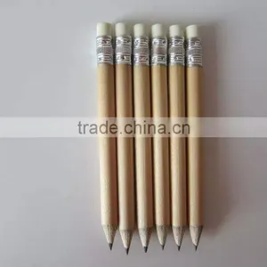 Natural hb Golf Pencils With Eraser Hotel Pencil thumbnail-1