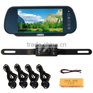7 Inch Rearview Mirror Monitor Camera Systerm thumbnail-1
