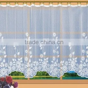 Printed Warp Knitting Kitchen Curtain thumbnail-1