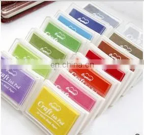Hot Sale High Quality Inkpad Suitable for Wood Paper Cloth Fingerprint Ink Pad thumbnail-1