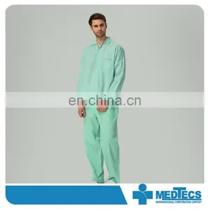 Flame Retardant Nightwear Hospital Pajamas for Patient thumbnail-3