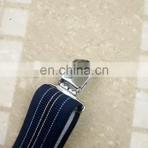 Fashion High Quality 4 Heavy Clips Mens Suspenders x Back Adult Suspenders thumbnail-5