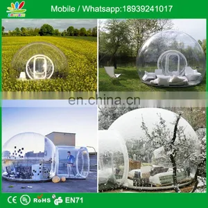Outdoor Party Tent With Floor Inflatable Bubble Tent thumbnail-1