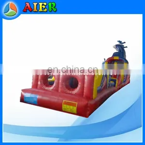New Best Inflatable Red Obstacle Course for Sale thumbnail-1