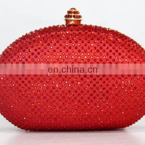 Handbags Ladies Clutches And Purses Metal Evening Clutch Bag,fushia Color Party Clutch Bags No.1024A thumbnail-6