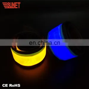 Wholesale Night Running Light Green Hand Band Led Safety Armband for Running thumbnail-1