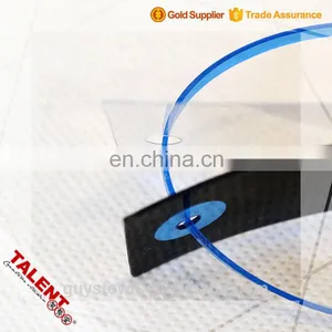 Custom Transparent Screen Printing PVC Hang Tag for Garment thumbnail-3