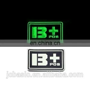 High Quality Custom Soft Glow in the Dark Pvc Patch thumbnail-4