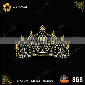 New Design Crown Hot Fix Rhinestone for Clothing thumbnail-1
