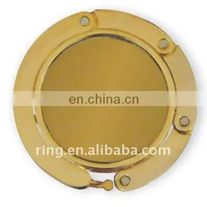 Folding Gold Mirror Bag Purse Hook thumbnail-1