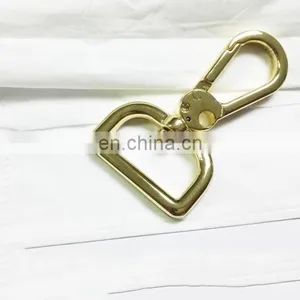 Customized High Quality Handmade Polishing Metal Snap Hooks With Buckle thumbnail-3