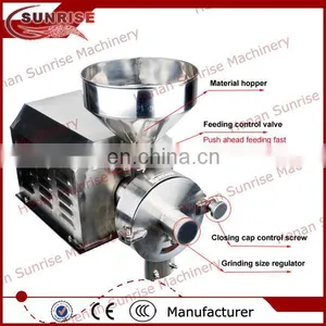 Mini Grain Soybean Peanut Sesame Grinding Mill Wheat Rice Grinding Mill thumbnail-3