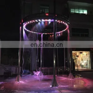 Indoor Artificial Waterfall Fountain Water Curtain Nozzle thumbnail-3