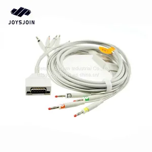 Fukuda ME C110 Ten Lead EKG Cable With Leadwires,15pin thumbnail-1