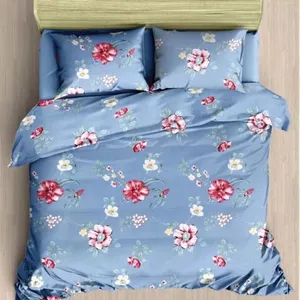 Brushed Fabric 100% Polyester Printed Brushed Bed Sheets/mattress Fabric for Bedding/home Textile From China thumbnail-5